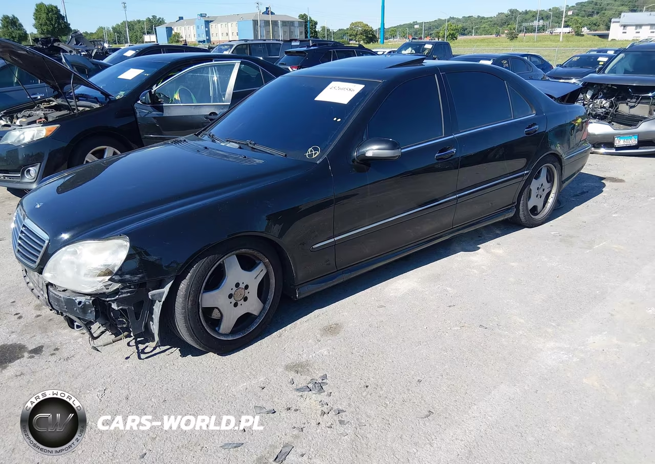 2002 Mercedes-Benz S 55 Amg VIN:WDBNG73J02A254205 - 2