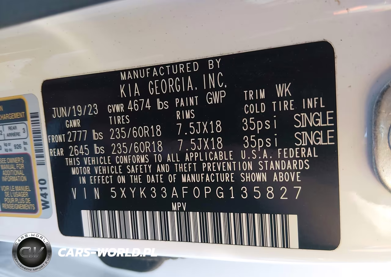 2023 Kia Sportage Ex VIN:5XYK33AF0PG135827 - 9