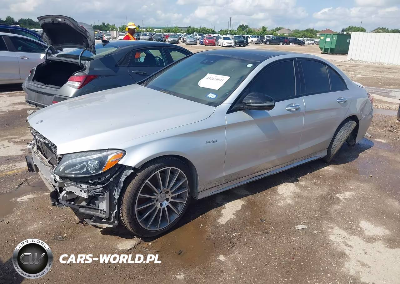 2017 Mercedes-Benz Amg C 43 4Matic VIN:55SWF6EB0HU199455 - 2