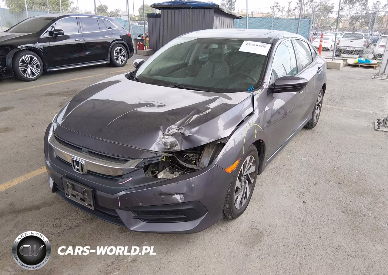2018 Honda Civic Ex VIN:2HGFC2F70JH608875 - 2