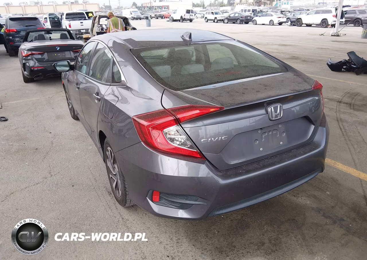 2018 Honda Civic Ex VIN:2HGFC2F70JH608875 - 3