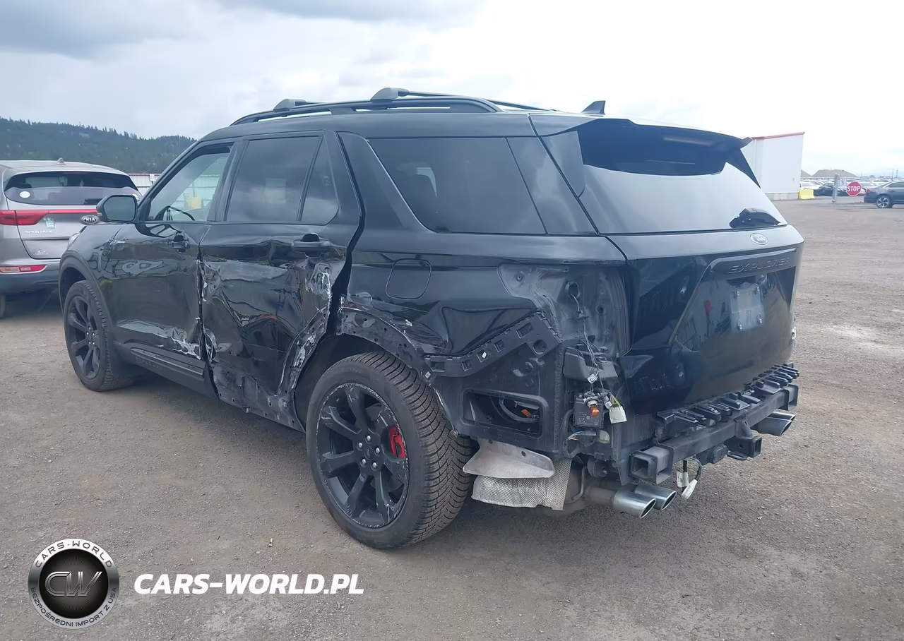 2020 Ford Explorer St VIN:1FM5K8GC8LGA94506 - 3