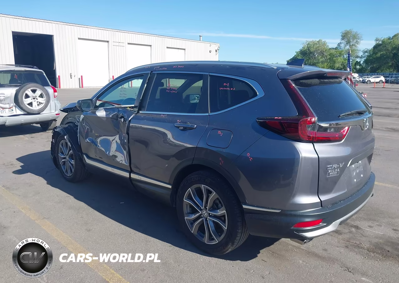 2021 Honda Cr-V Awd Touring VIN:5J6RW2H93ML012923 - 3