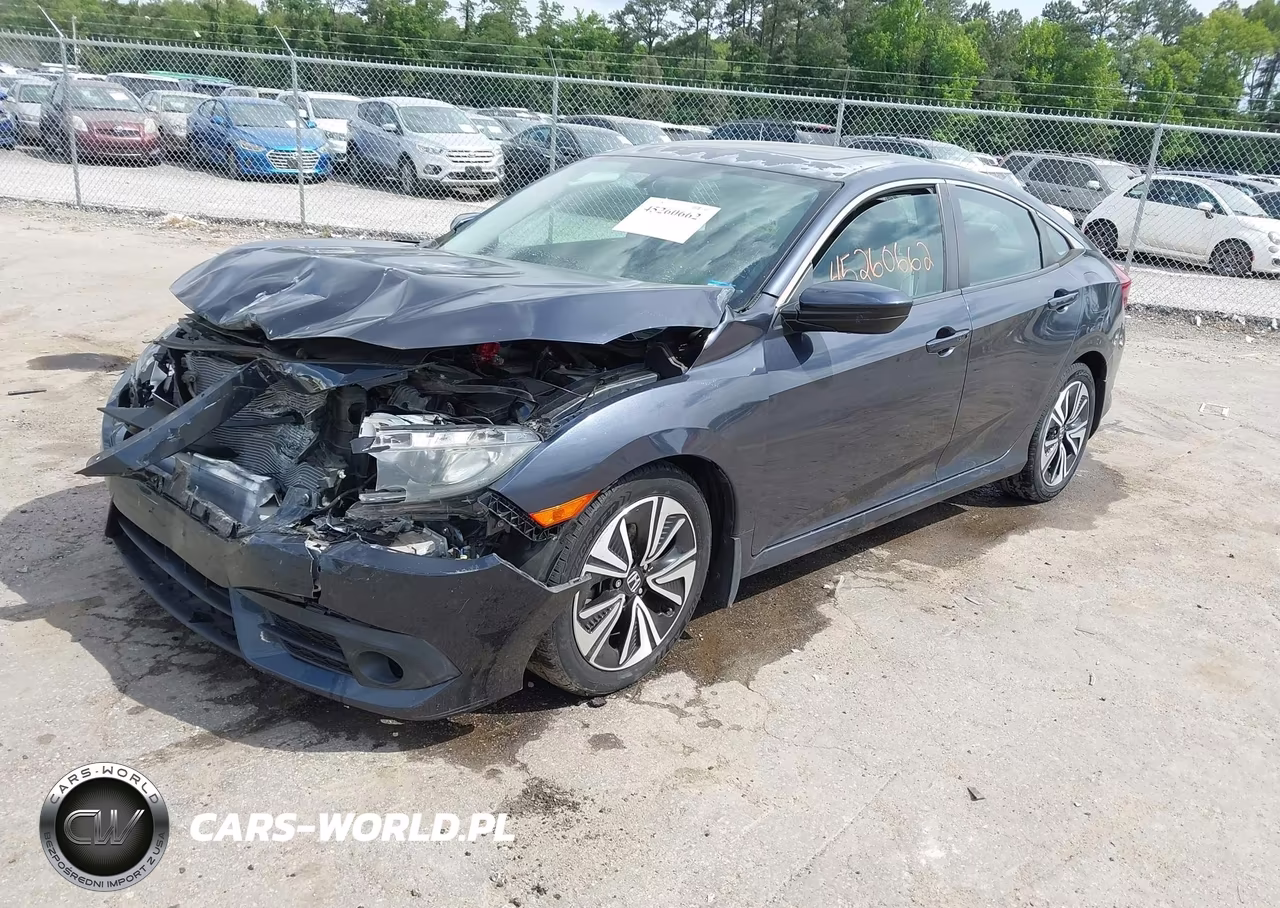 2018 Honda Civic Ex-L VIN:2HGFC1F78JH644761 - 2