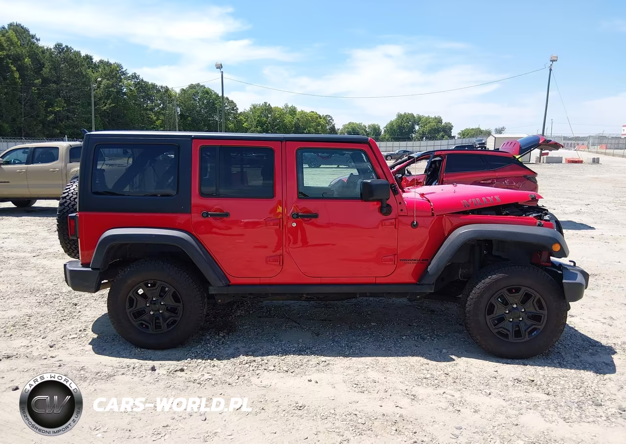 2017 Jeep Wrangler Unlimited Willy Wheeler 4X4 VIN:1C4BJWDG6HL743224 - 14