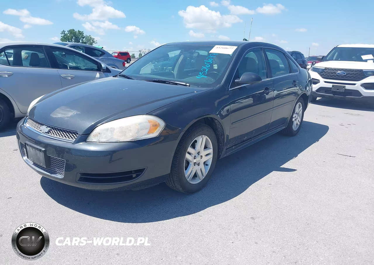 2013 Chevrolet Impala Lt VIN:2G1WG5E30D1240254 - 2