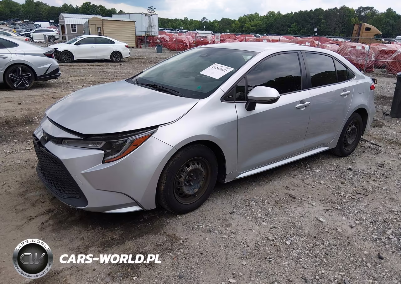 2020 Toyota Corolla L VIN:JTDDPRAE9LJ057579 - 2