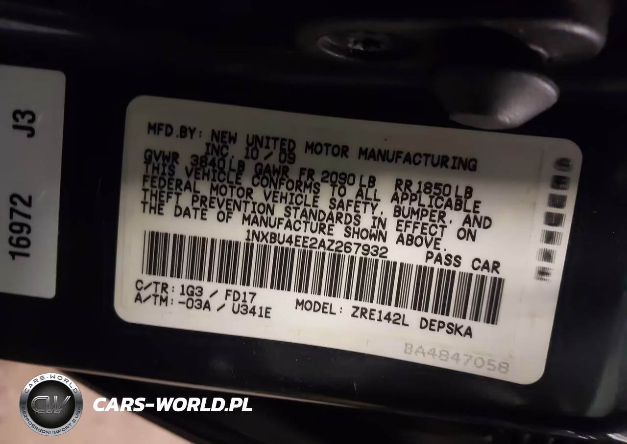 2010 Toyota Corolla S VIN:1NXBU4EE2AZ267932 - 9