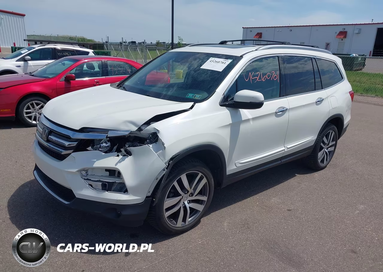 2017 Honda Pilot Elite VIN:5FNYF6H0XHB050345 - 2