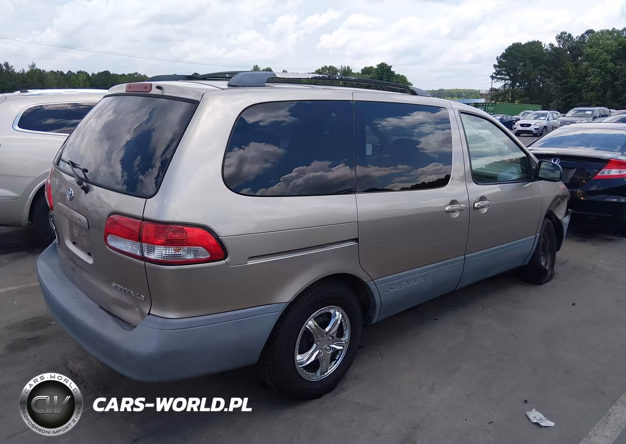 2001 Toyota Sienna Le VIN:4T3ZF13C61U322026 - 4