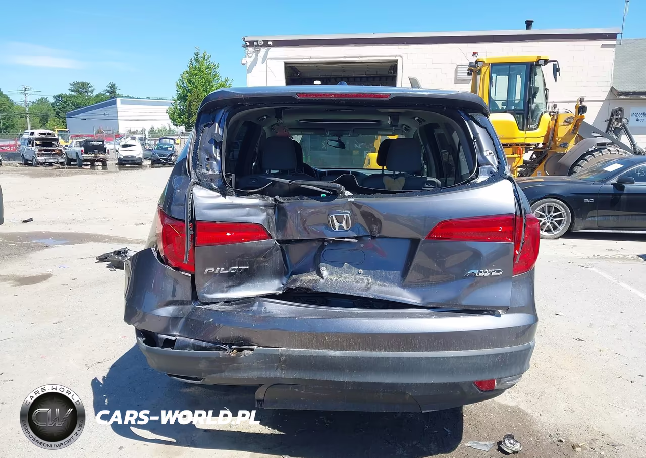 2017 Honda Pilot Ex-L VIN:5FNYF6H55HB043444 - 17
