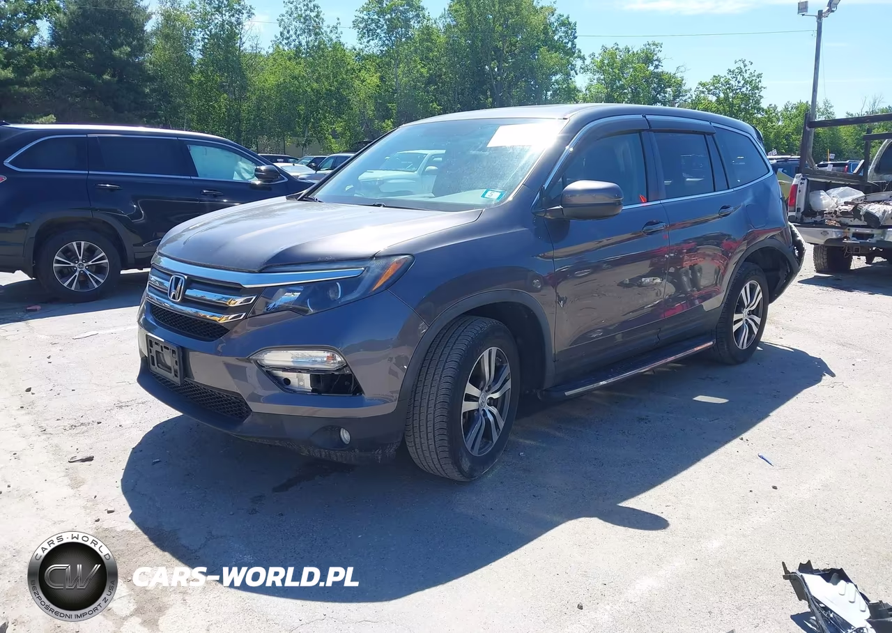 2017 Honda Pilot Ex-L VIN:5FNYF6H55HB043444 - 2