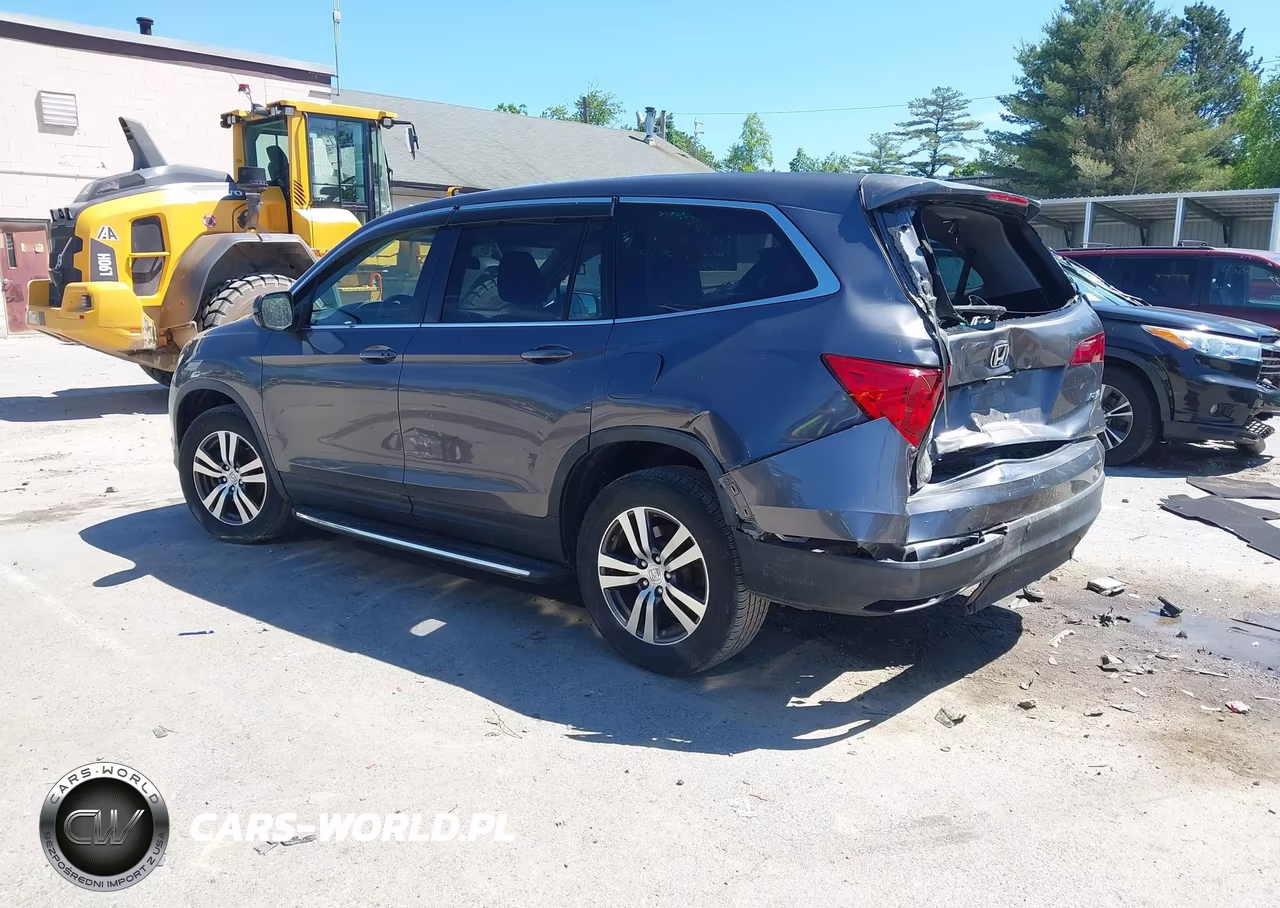 2017 Honda Pilot Ex-L VIN:5FNYF6H55HB043444 - 3