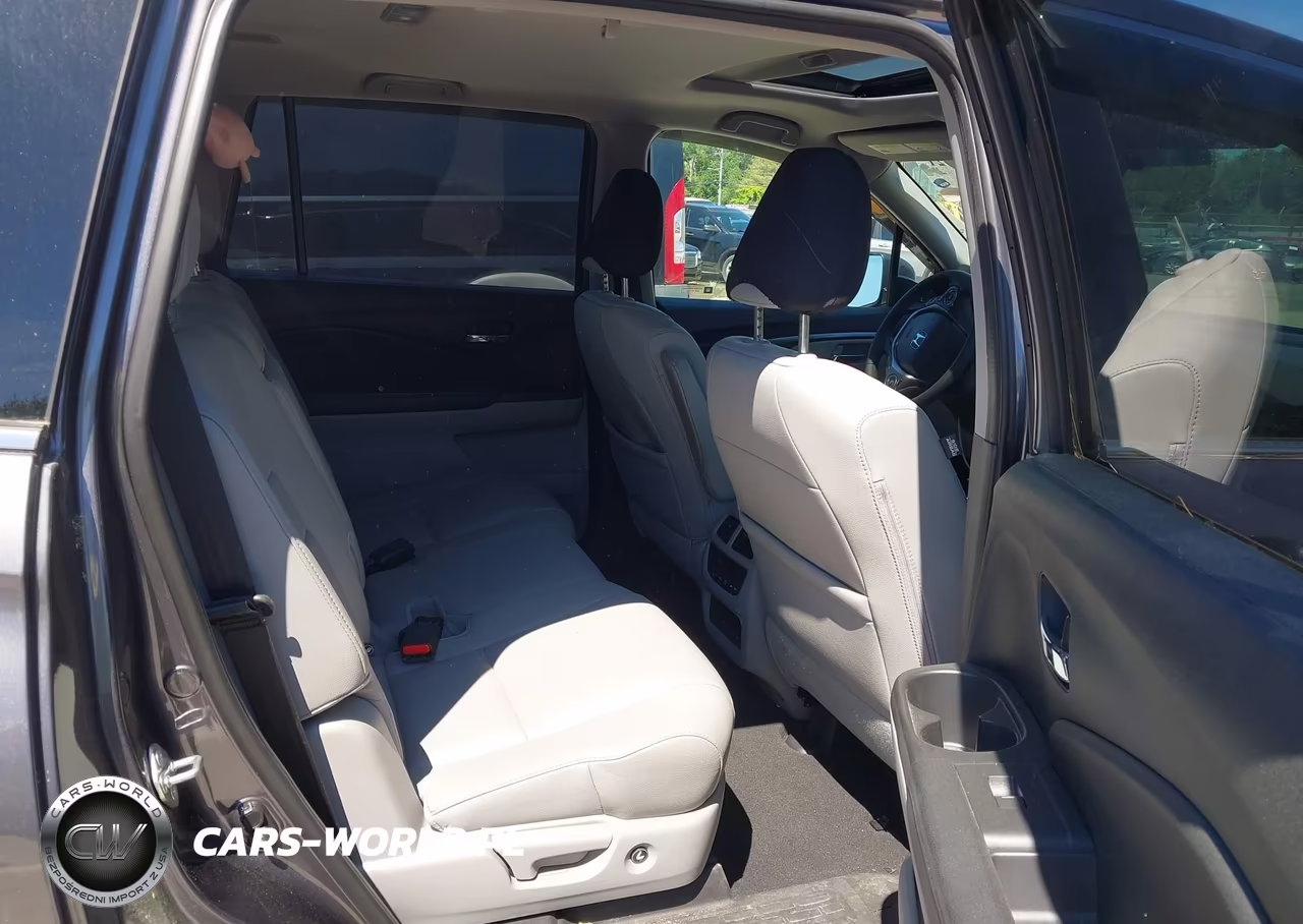 2017 Honda Pilot Ex-L VIN:5FNYF6H55HB043444 - 8