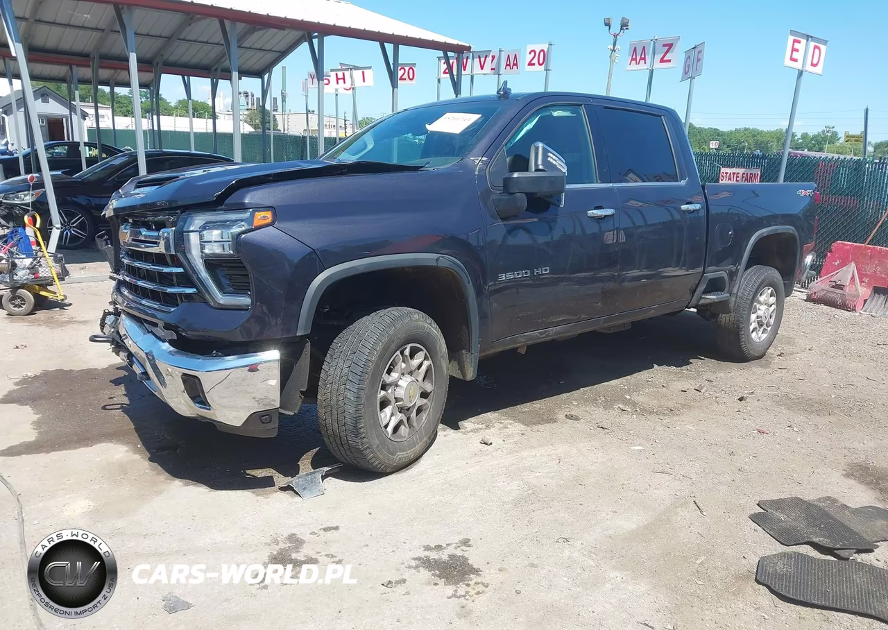 2024 Chevrolet Silverado 3500Hd 4Wd Standard Bed Ltz VIN:2GC4YUEY6R1139020 - 2