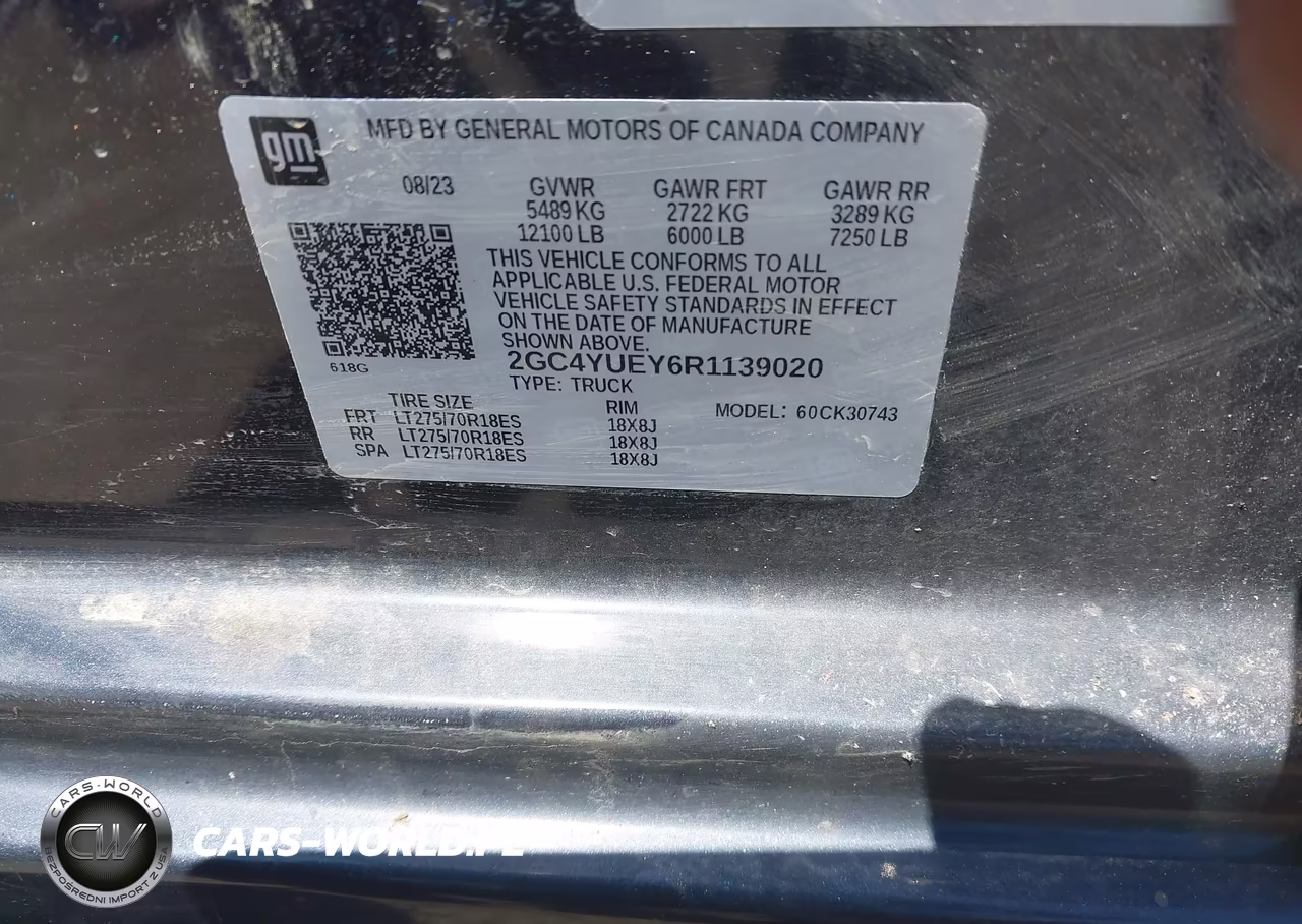 2024 Chevrolet Silverado 3500Hd 4Wd Standard Bed Ltz VIN:2GC4YUEY6R1139020 - 8