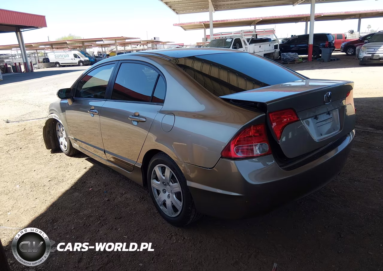 2007 Honda Civic Lx VIN:1HGFA16597L110443 - 3