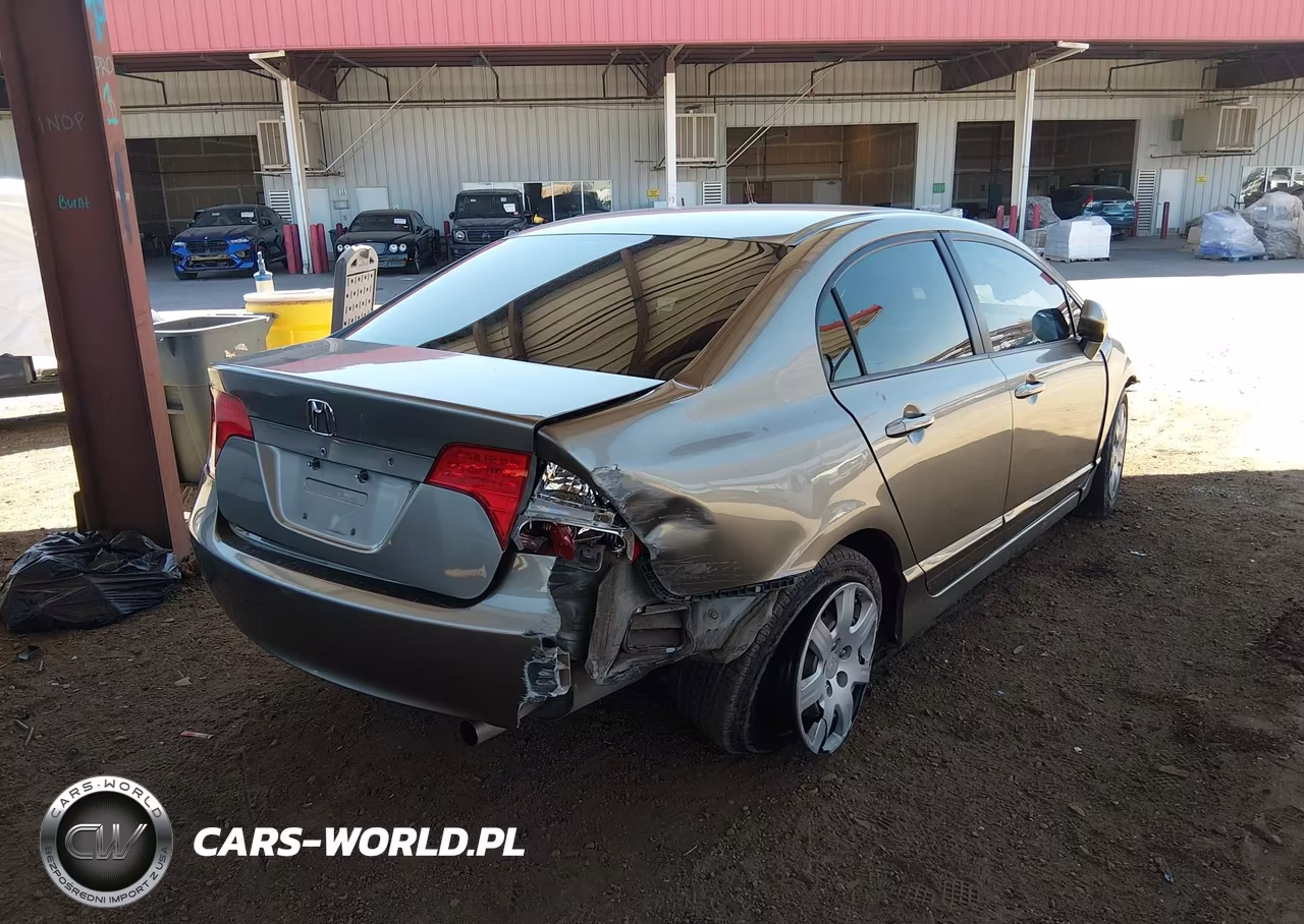 2007 Honda Civic Lx VIN:1HGFA16597L110443 - 4
