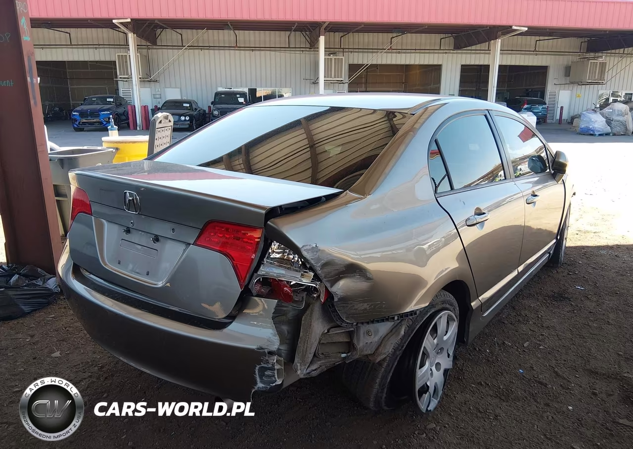 2007 Honda Civic Lx VIN:1HGFA16597L110443 - 6