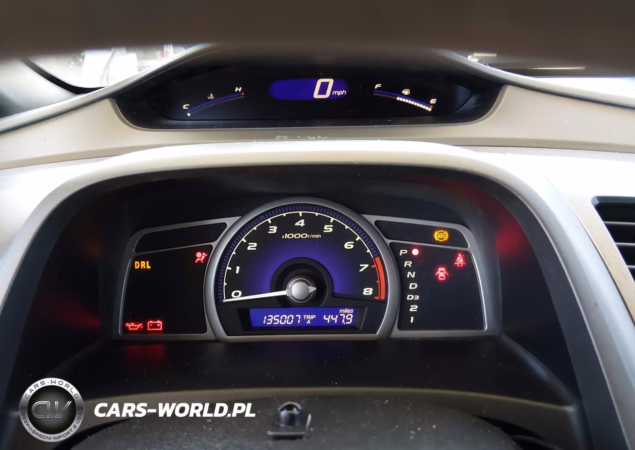 2007 Honda Civic Lx VIN:1HGFA16597L110443 - 7
