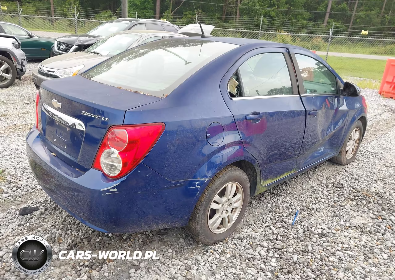 2014 Chevrolet Sonic Lt Auto VIN:1G1JC5SH4E4181463 - 4