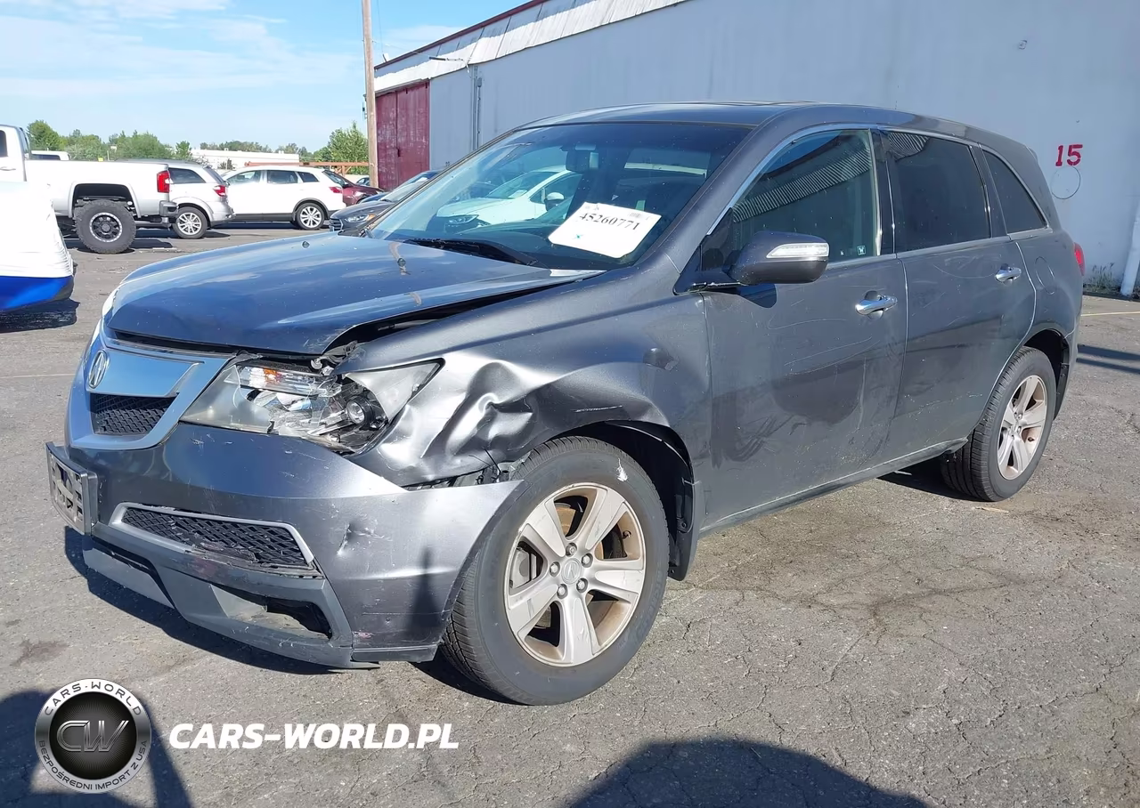 2011 Acura Mdx VIN:2HNYD2H2XBH523852 - 2