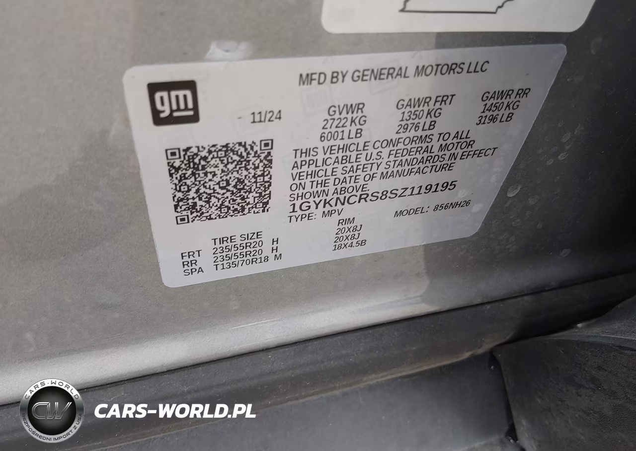 2025 Cadillac Xt5 Fwd Premium Luxury VIN:1GYKNCRS8SZ119195 - 9