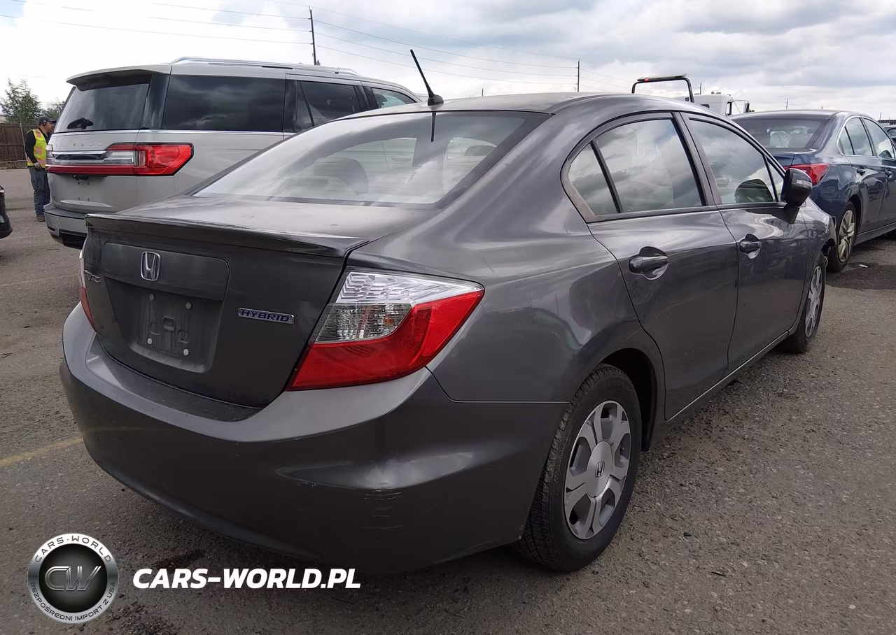2012 Honda Civic Hybrid VIN:JHMFB4F29CS005631 - 4
