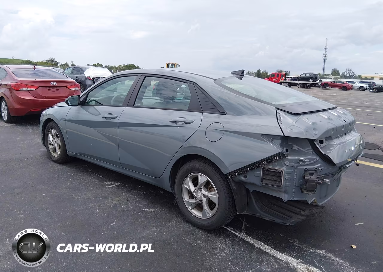 2022 Hyundai Elantra Se VIN:KMHLL4AG8NU350530 - 3