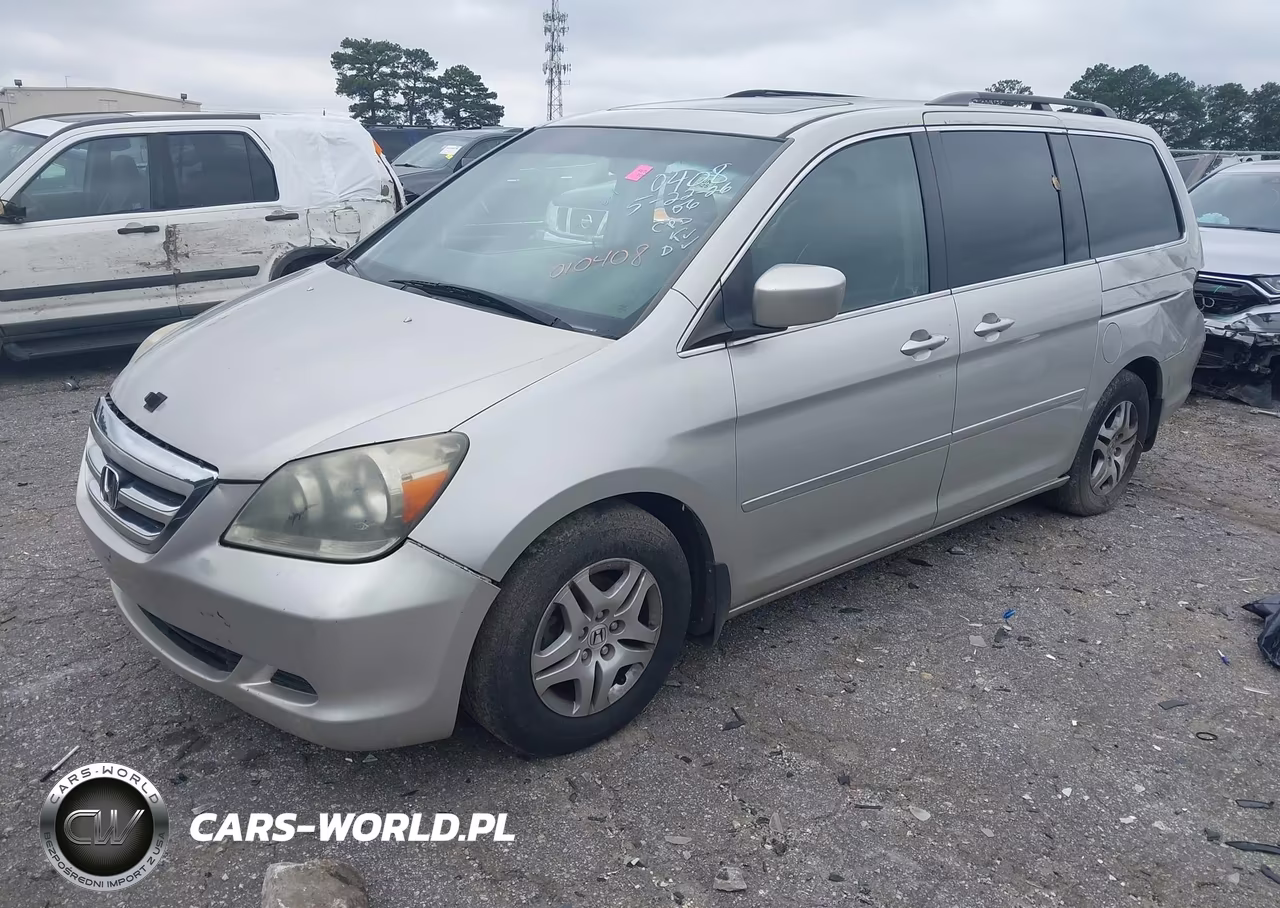 2006 Honda Odyssey Ex-L VIN:5FNRL38796B010408 - 2