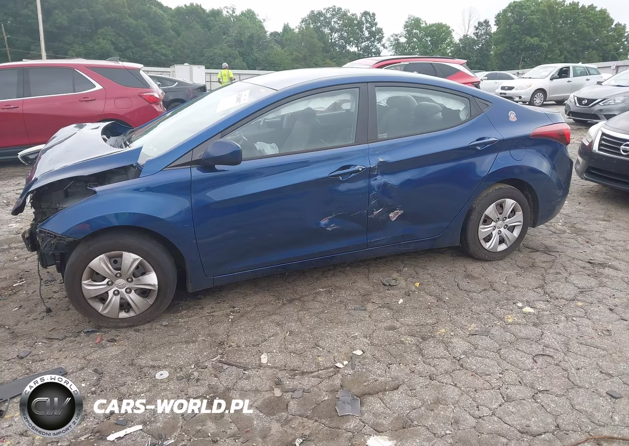 2016 Hyundai Elantra Se VIN:5NPDH4AE1GH717290 - 2
