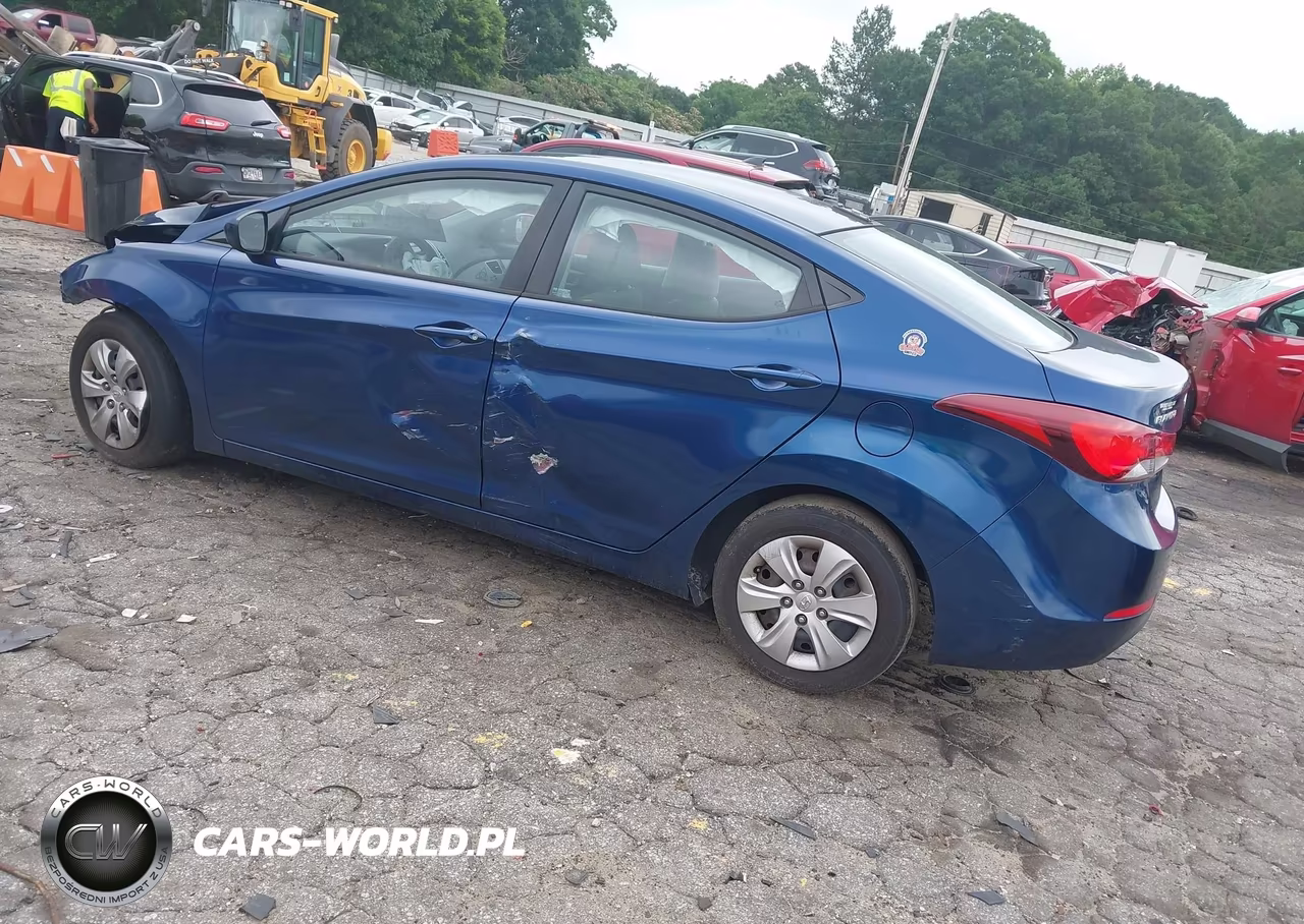 2016 Hyundai Elantra Se VIN:5NPDH4AE1GH717290 - 3