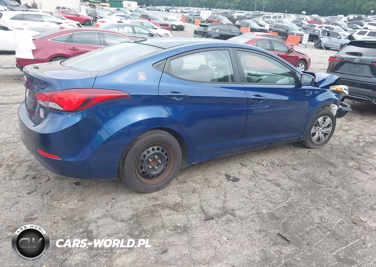 2016 Hyundai Elantra Se VIN:5NPDH4AE1GH717290 - 4