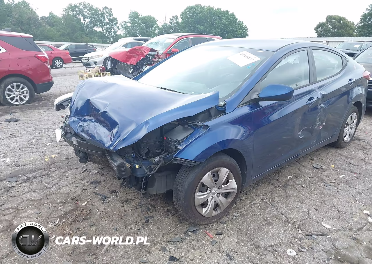 2016 Hyundai Elantra Se VIN:5NPDH4AE1GH717290 - 6