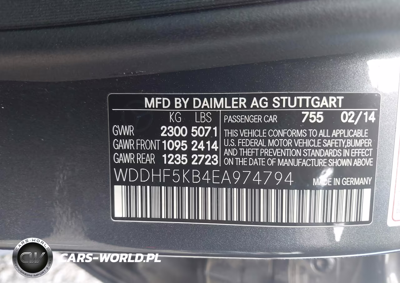 2014 Mercedes-Benz E 350 VIN:WDDHF5KB4EA974794 - 9
