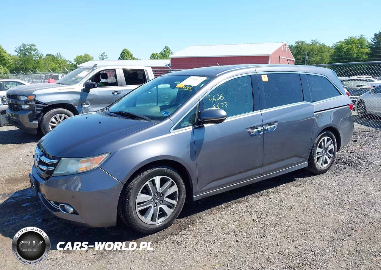 2015 Honda Odyssey Touring-Touring Elite VIN:5FNRL5H91FB034103 - 2