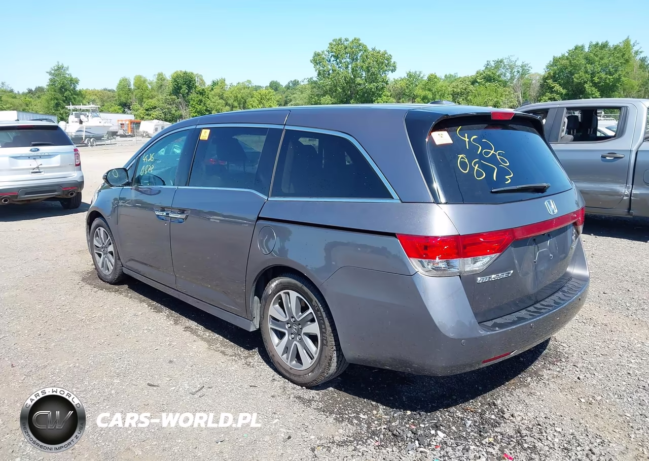 2015 Honda Odyssey Touring-Touring Elite VIN:5FNRL5H91FB034103 - 3