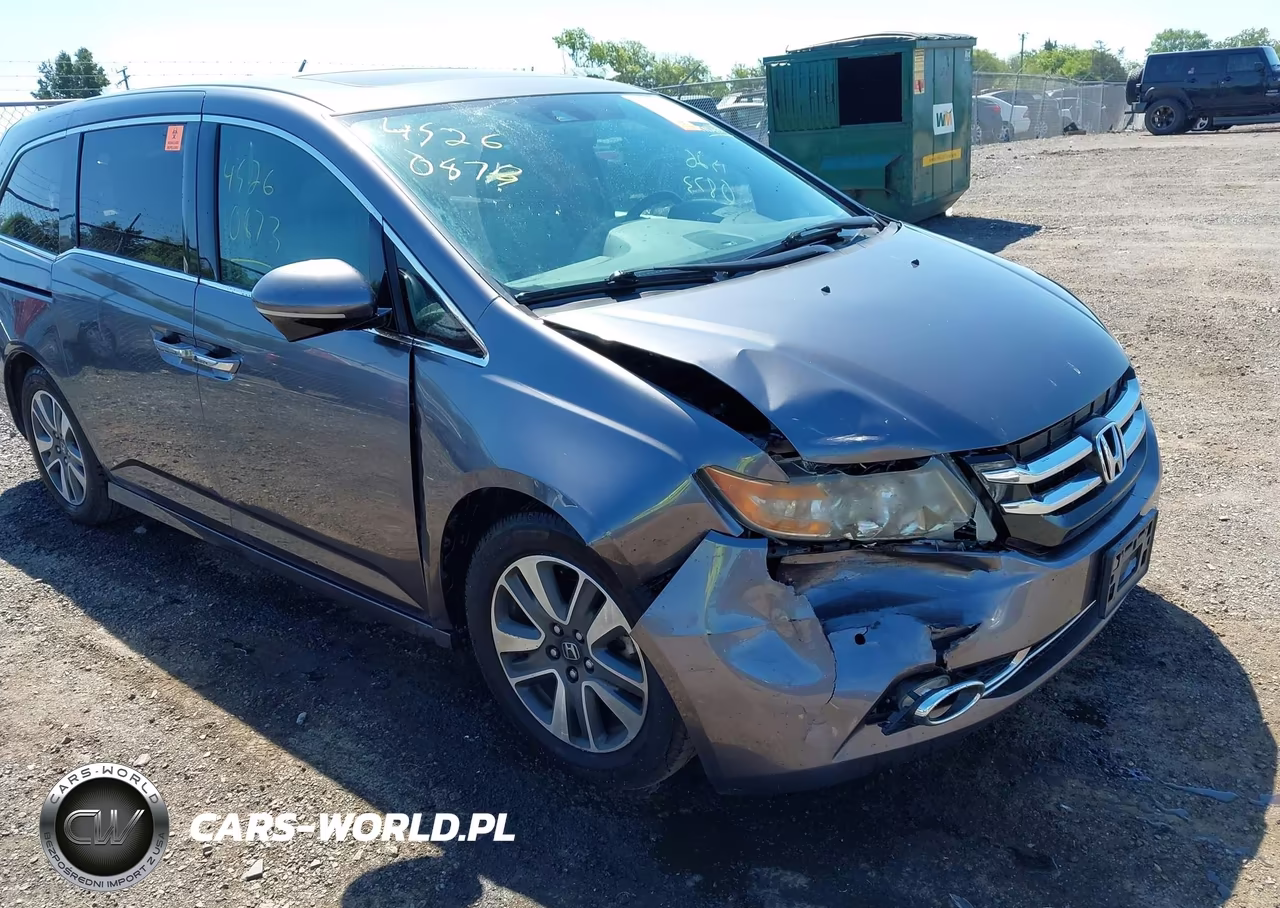 2015 Honda Odyssey Touring-Touring Elite VIN:5FNRL5H91FB034103 - 6