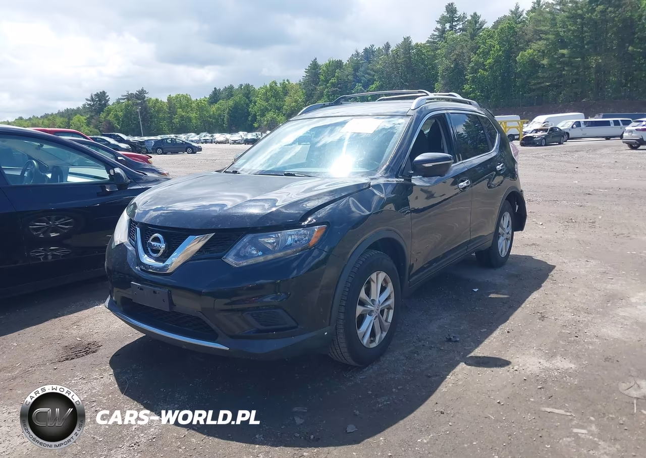 2015 Nissan Rogue Sv VIN:KNMAT2MV6FP536674 - 2