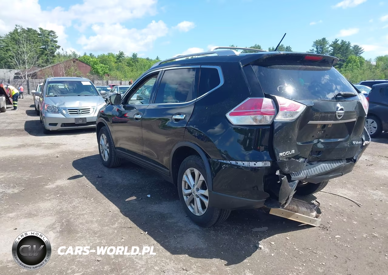 2015 Nissan Rogue Sv VIN:KNMAT2MV6FP536674 - 3