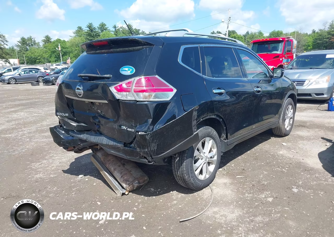 2015 Nissan Rogue Sv VIN:KNMAT2MV6FP536674 - 4