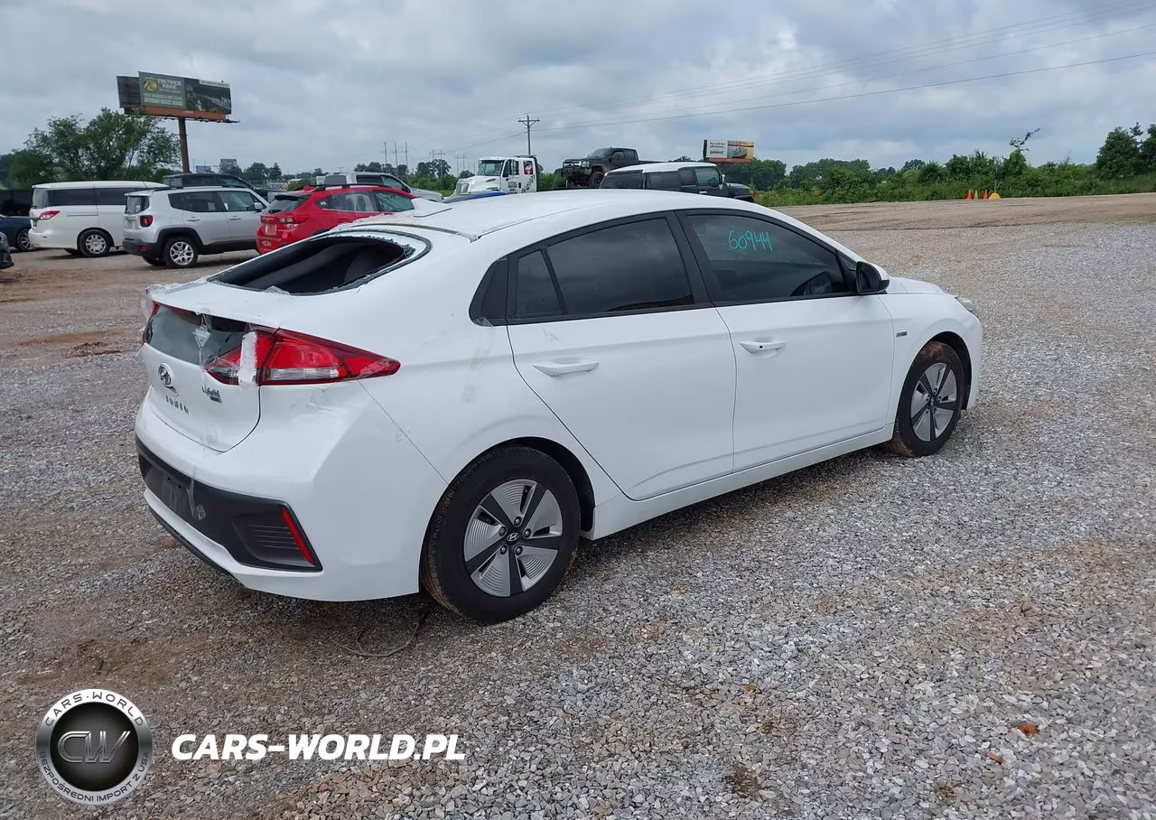 2020 Hyundai Ioniq Hybrid Blue VIN:KMHC65LC6LU231895 - 4
