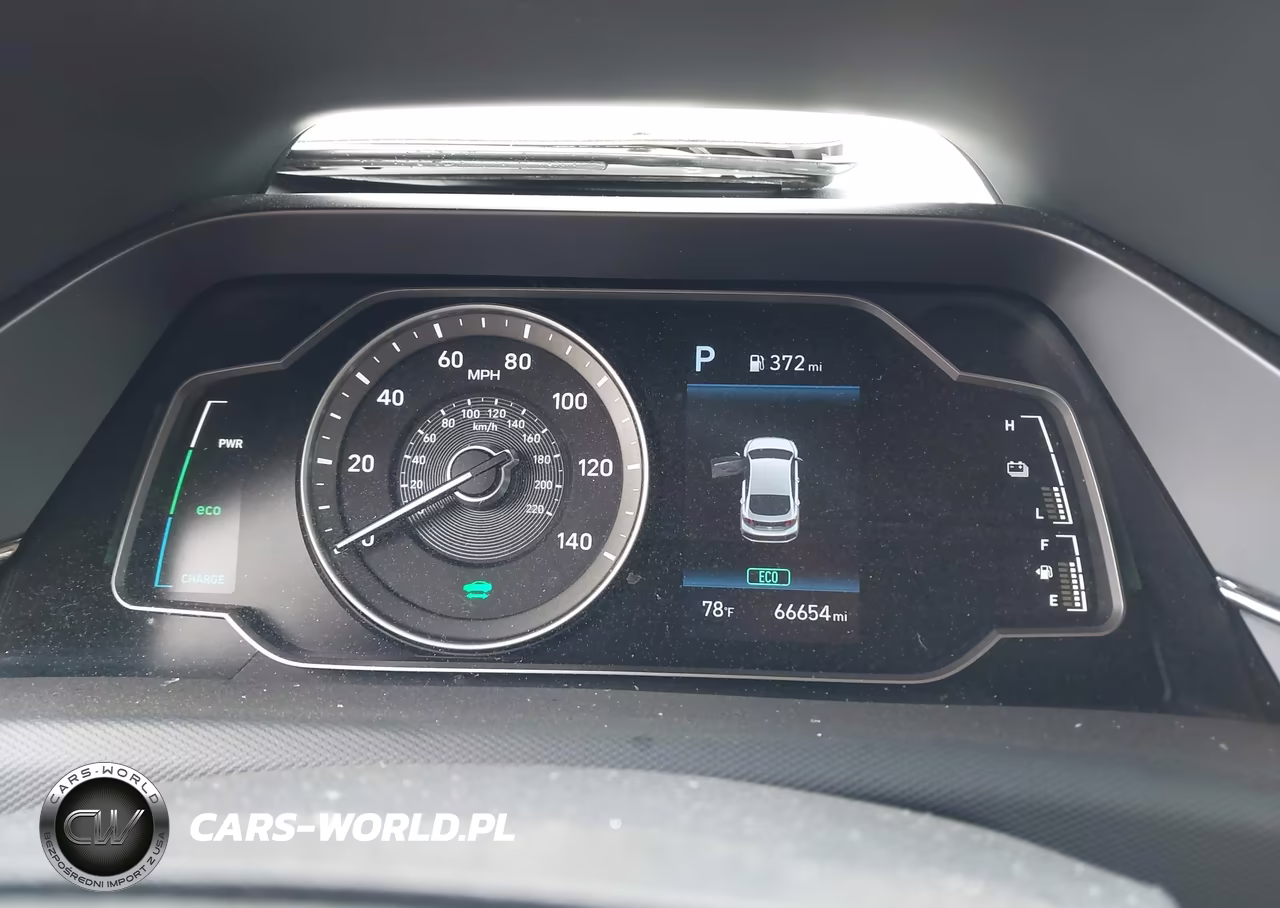 2020 Hyundai Ioniq Hybrid Blue VIN:KMHC65LC6LU231895 - 7
