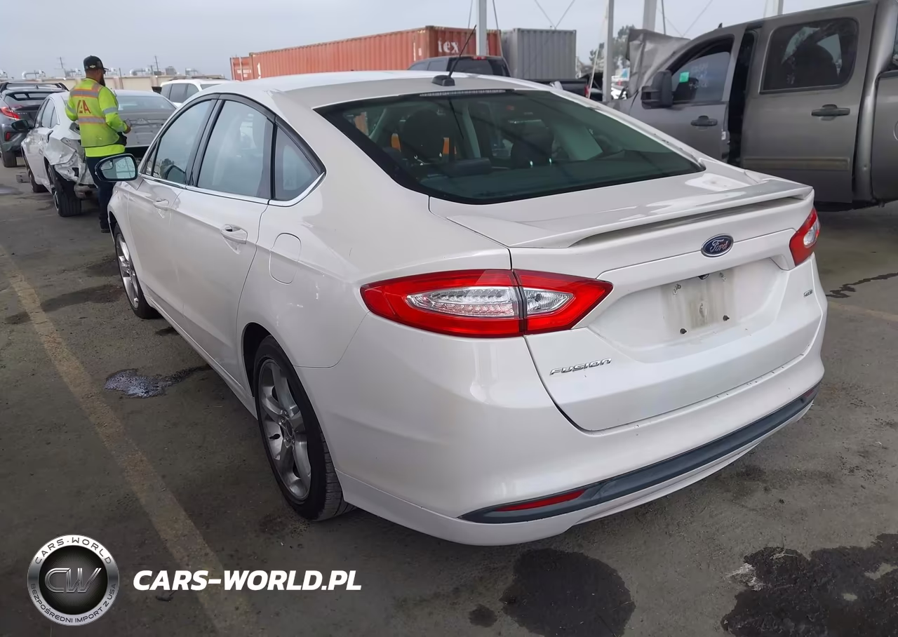 2014 Ford Fusion Se VIN:3FA6P0H7XER185503 - 3