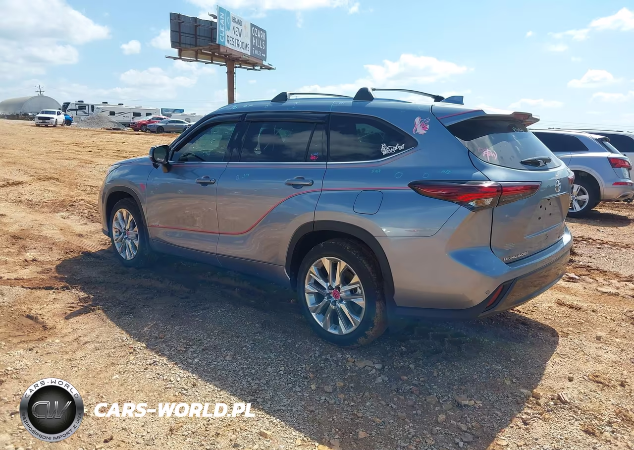 2024 Toyota Highlander Limited VIN:5TDKDRBHXRS553494 - 3