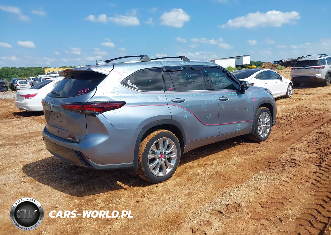 2024 Toyota Highlander Limited VIN:5TDKDRBHXRS553494 - 4