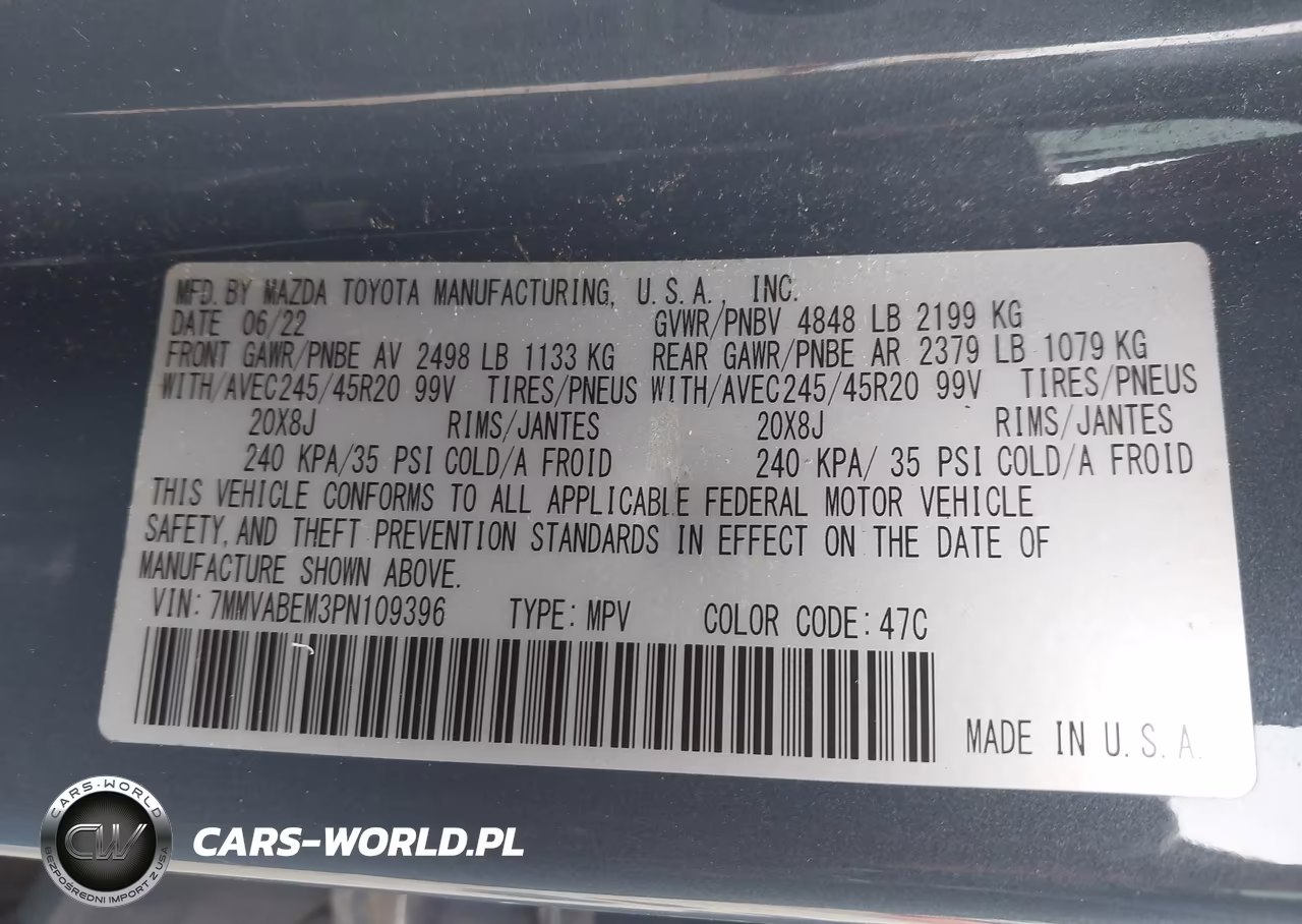 2023 Mazda Cx-50 2.5 S Premium Plus VIN:7MMVABEM3PN109396 - 9