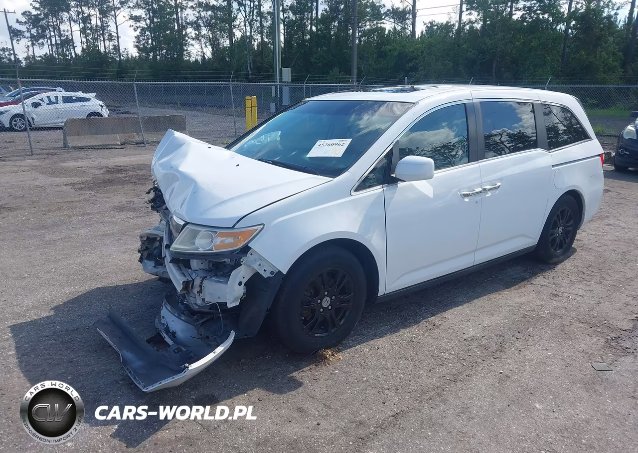 2013 Honda Odyssey Ex-L VIN:5FNRL5H66DB048548 - 2