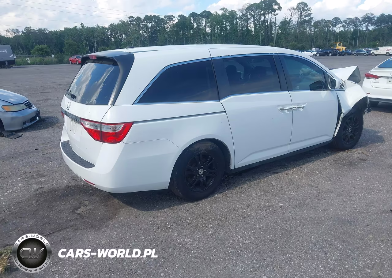 2013 Honda Odyssey Ex-L VIN:5FNRL5H66DB048548 - 4