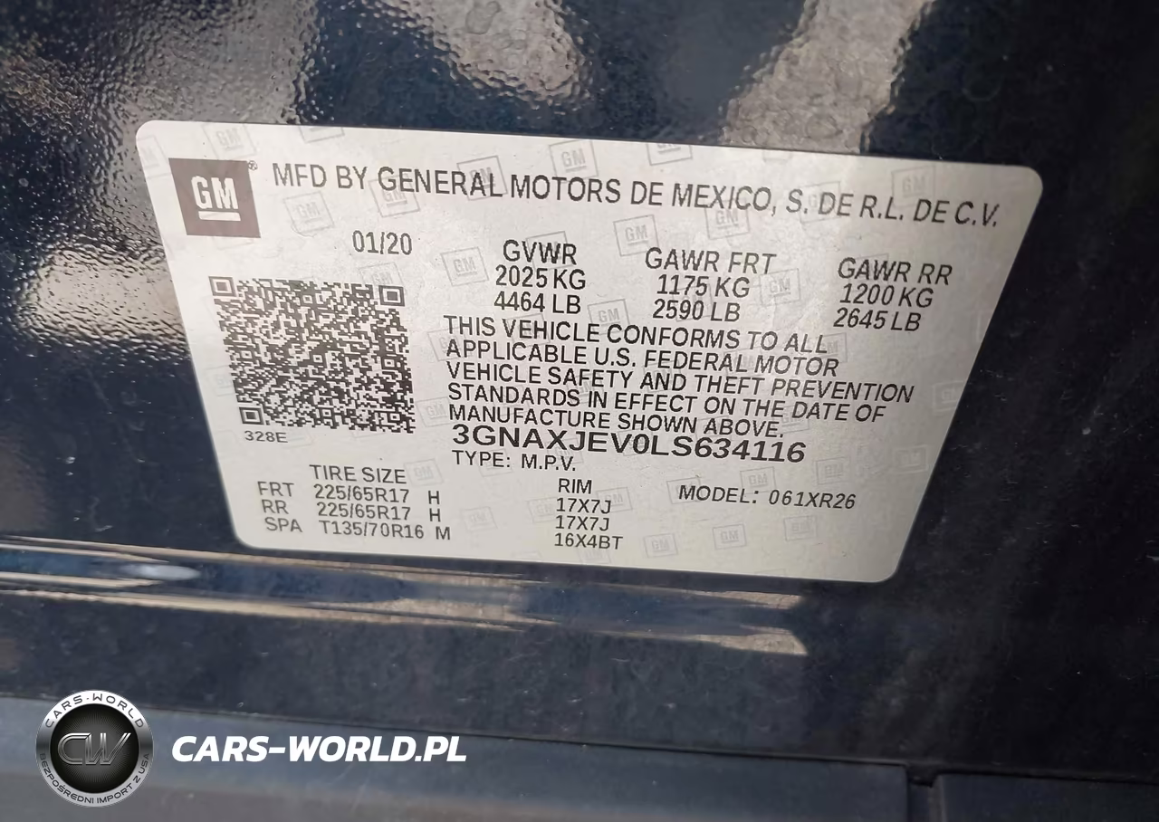 2020 Chevrolet Equinox Fwd 2Fl VIN:3GNAXJEV0LS634116 - 9